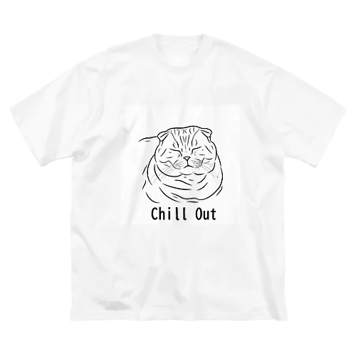 まったり猫 ビッグシルエットTシャツ