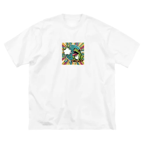 ゲロゲロケロック ビッグシルエットTシャツ