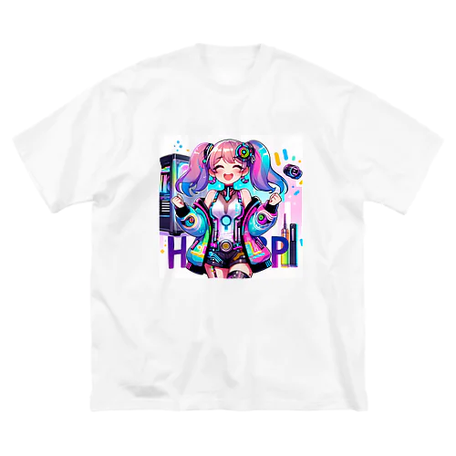 ゲーミング少女ピーシースリー Big T-Shirt