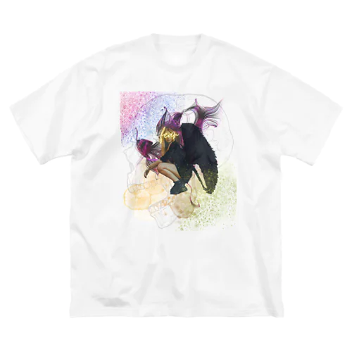 fear 悪魔 ビッグシルエットTシャツ