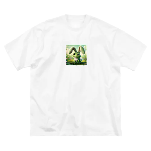 カエルｘウサギ Big T-Shirt