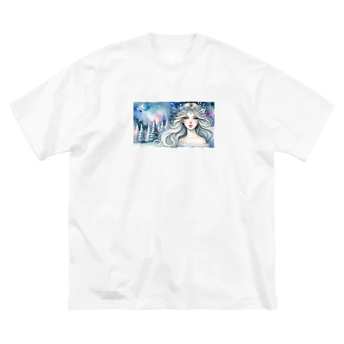 氷の精霊と夜の森の秘密 Big T-Shirt