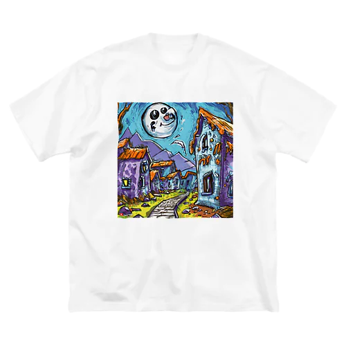 ゾンビくんの町 ビッグシルエットTシャツ