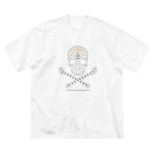 スワロ風スカル ビッグシルエットTシャツ