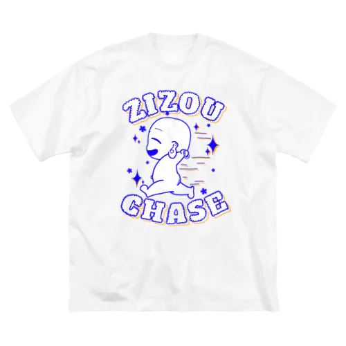 走る地蔵くん ビッグシルエットTシャツ