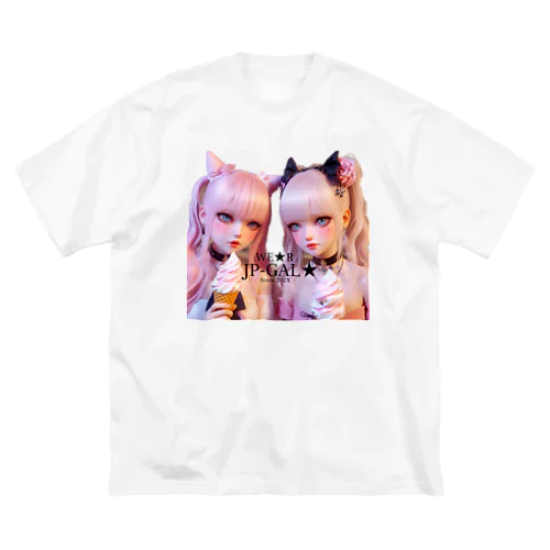 JP-GAL-icecream ビッグシルエットTシャツ