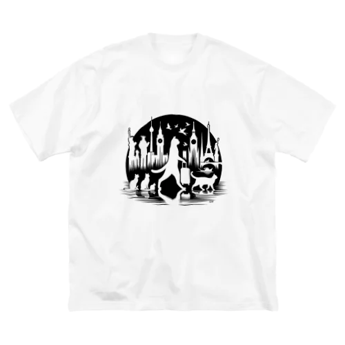 旅する猫 Big T-Shirt