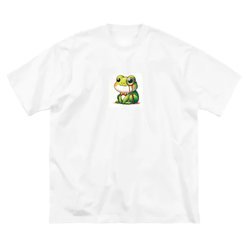 カエル×めがね Big T-Shirt