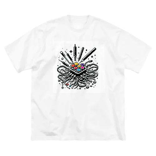 クリエイティブ ビッグシルエットTシャツ