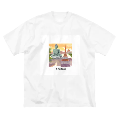 タイの風景 ビッグシルエットTシャツ