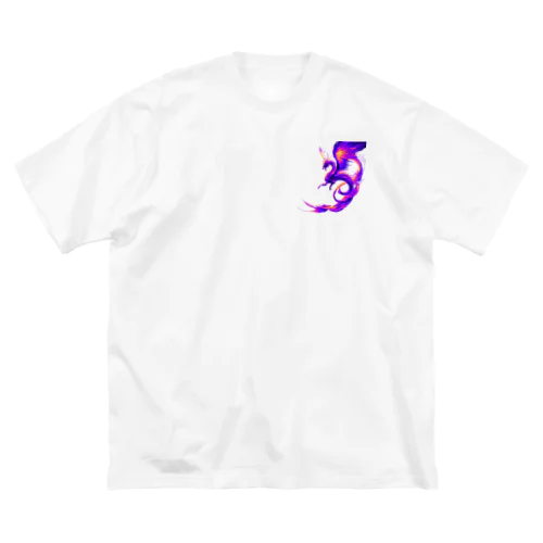 龍【カラフル】 Big T-Shirt