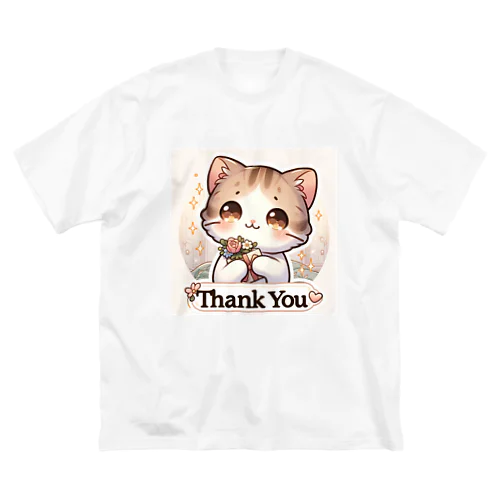 Thank cat Big T-Shirt