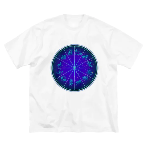 12星座羅針盤 ビッグシルエットTシャツ