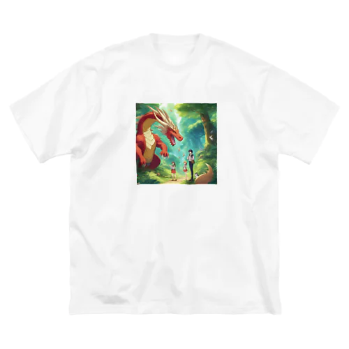 Doragon５ ビッグシルエットTシャツ