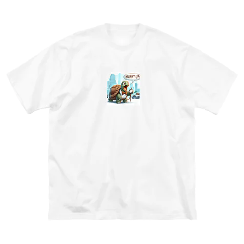 HURRY　UP! ビッグシルエットTシャツ