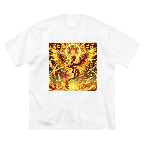 金運引き寄せ🔔金竜女神🐉01.女性性時代のフェミニンなゴールドドラゴン:女魔神召喚 Big T-Shirt