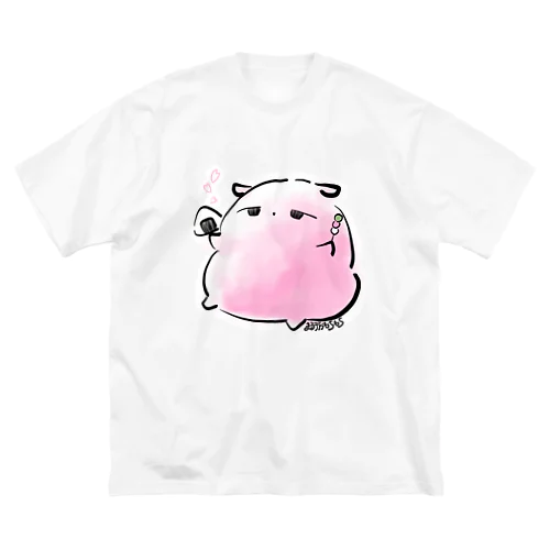 まるデカもちもち(さくら) Big T-Shirt