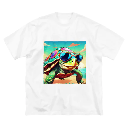 サングラスをかけたイケメンカメ太郎 Big T-Shirt