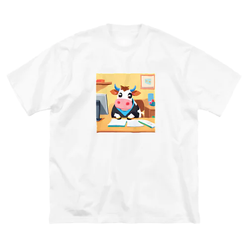 リモートワークする牛 Big T-Shirt