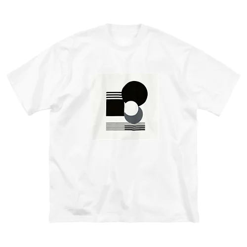 ミニマルなデザインと共鳴 Big T-Shirt