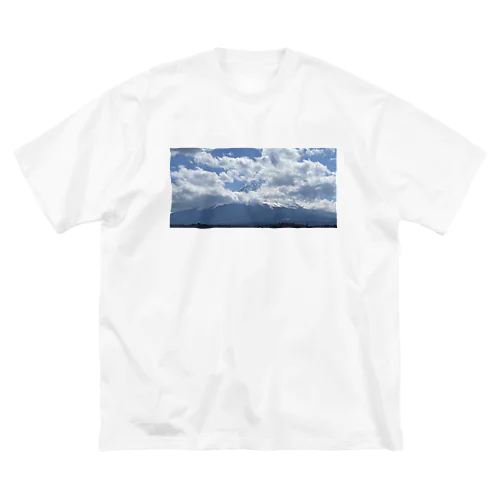 かくれんぼ富士山 ビッグシルエットTシャツ