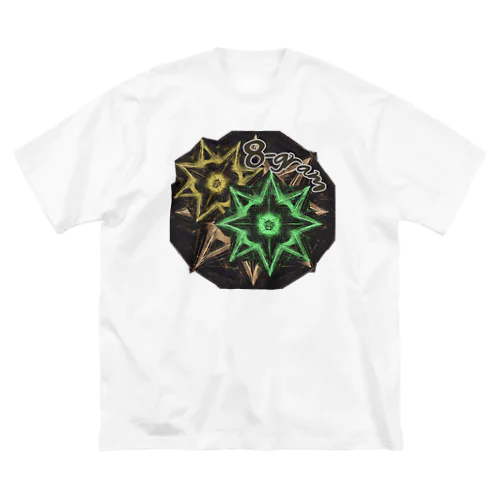 【Abstract Design】8-gram 八芒星🤭 Big T-Shirt