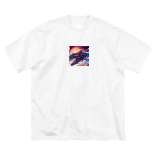 星船夢想 ビッグシルエットTシャツ