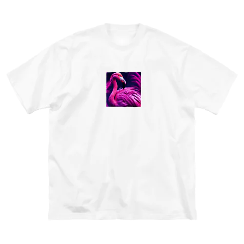 フラミンゴ16 Big T-Shirt