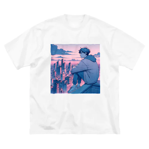 都市の狭間で Big T-Shirt