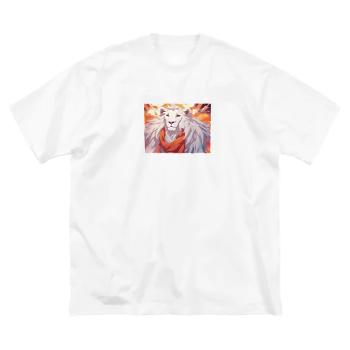 ハンサムライオン🦁 ビッグシルエットTシャツ