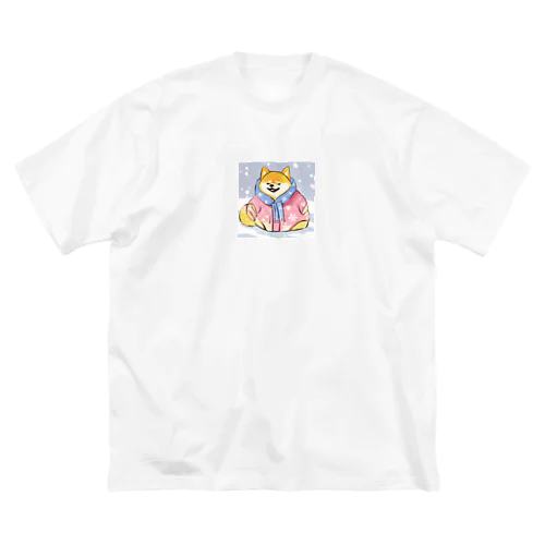 厚着しばいぬ Big T-Shirt