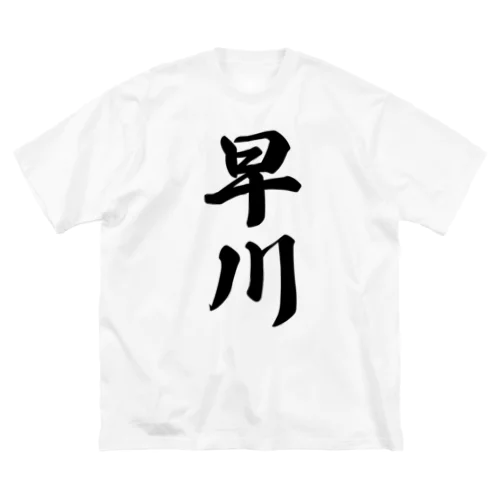 早川 ビッグシルエットTシャツ