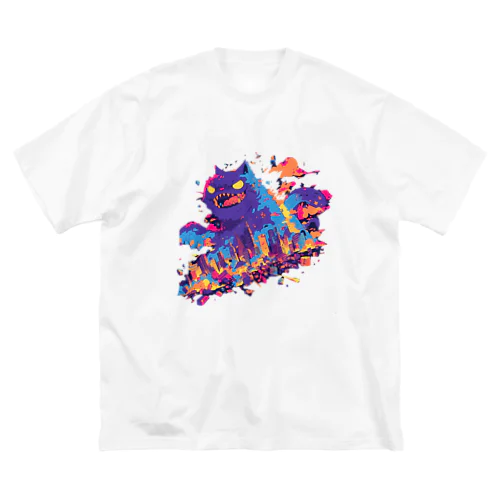 ネコゴジラ Big T-Shirt