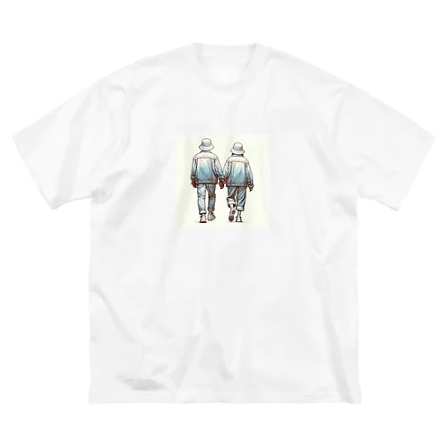 2人の休日デート Big T-Shirt