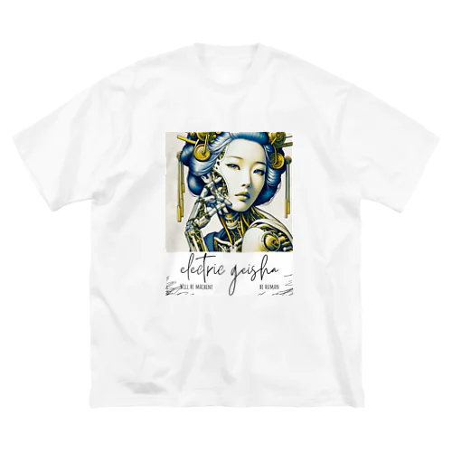 Cyber Punk Geisha ビッグシルエットTシャツ