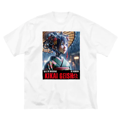 Cyber Punk Geisha ビッグシルエットTシャツ