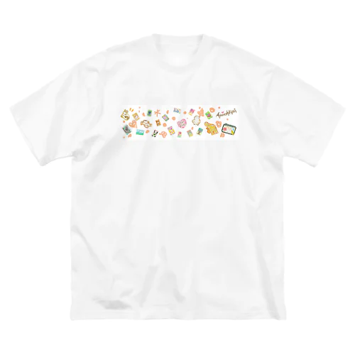 お絵かきクレパスコレクション ビッグシルエットTシャツ