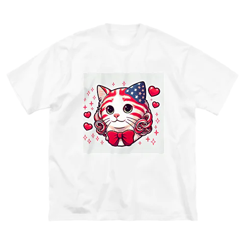 アメリカンなアメリカンカール ビッグシルエットTシャツ