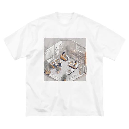 白い部屋　～リラックスタイム～ ビッグシルエットTシャツ