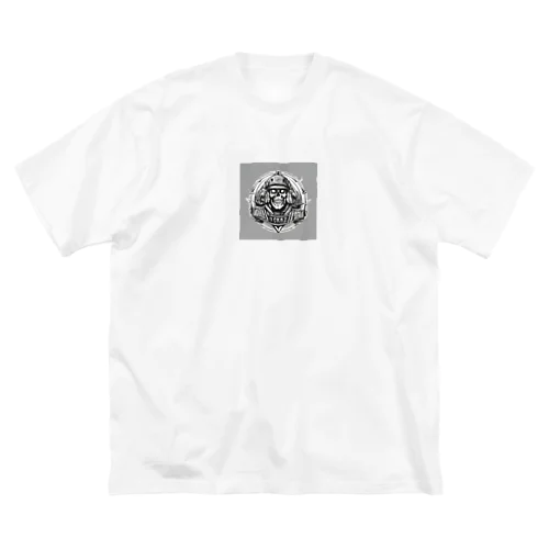 ドクロのロゴ ビッグシルエットTシャツ