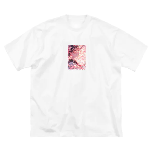 桜と私ラフルール1859 ビッグシルエットTシャツ