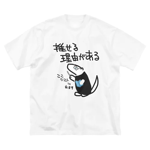 推せる理由【ミナミコアリクイ】 ビッグシルエットTシャツ