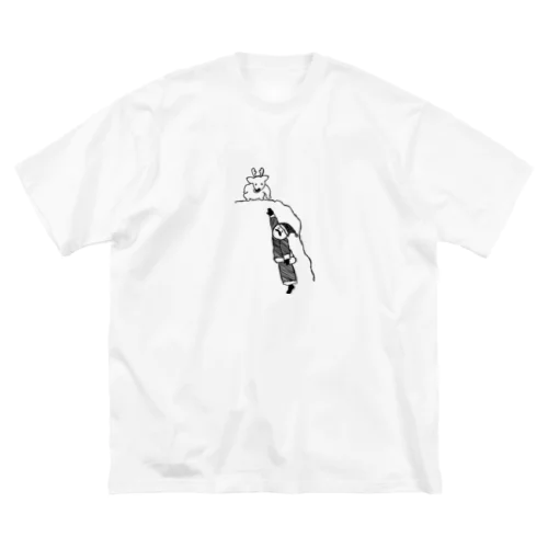 Kuroi tonakai ビッグシルエットTシャツ