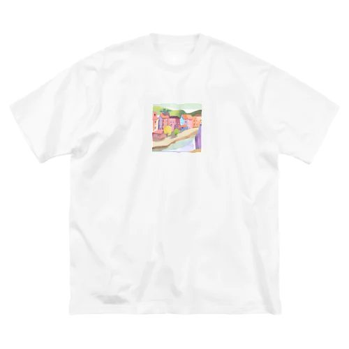 川沿いの街並み Big T-Shirt