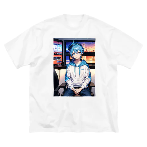 二橋 黎（ふたばし れい：Hutabasi rei）～星屑のアイドル～ ビッグシルエットTシャツ