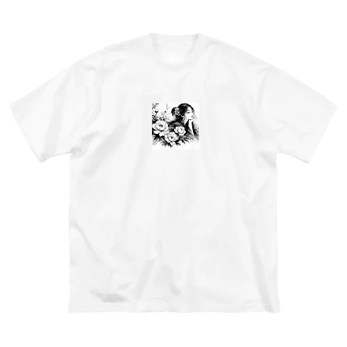 華蓮　 ビッグシルエットTシャツ