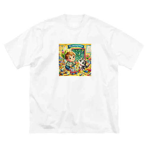 ぼくのすごいはつめい Big T-Shirt