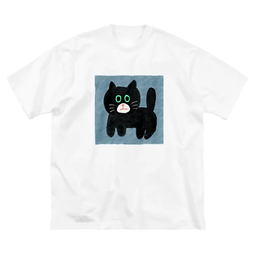 くろねこ ビッグシルエットTシャツ