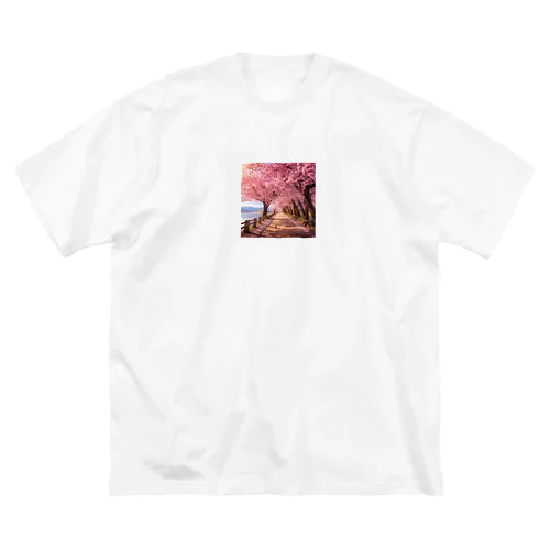 桜並木　なでしこ1478 Big T-Shirt