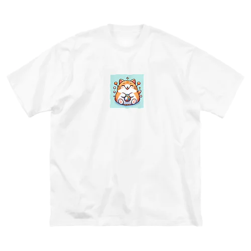 まるねこ37 ビッグシルエットTシャツ